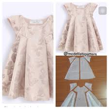 Tutorial bulan leher dan jahit lapik leher baju kurung 3. Pin By Neetha Bhat On Ø§Ù„Ú¯Ùˆ In 2020 Kids Dress Patterns Toddler Dress Frocks For Girls