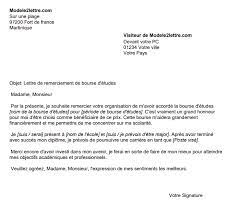 Lettre de motivation bac pro maintenance des équipements industriels. Lettre De Remerciement De Bourse D Etudes Etudes Vie Scolaire