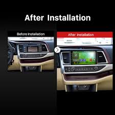 In dash radio aftermarket stereo gps navigation for 2011 2012 2013 2014 toyota highlander. Toyota Highlander Aftermarket Stereo