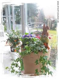 Fruhlingsdeko Im Wintergarten Www Kreativzauber De Garten Deko Garten Wintergarten