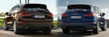 Neither model offers the option of seven seats. Porsche Cayenne Models Comparison Car Wallpaper