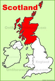 Scotland would be part of that success. Scotland Location On The Uk Map