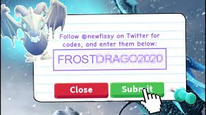 Feel free to post anything you are trading! Trying New Years Adopt Me Codes To Get Frost Dragon For Free Youtube