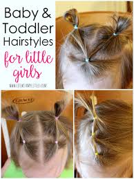 Styling your baby girl's hair can be stressful, even if you know how to make hair. Baby And Toddler Girl Hairstyles Life With My Littles