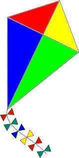 Kiteclipart Traditional Kite Clip Art Vector Clip Art Online Royalty Free Kite Clip Art Drawing Lessons For Kids