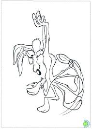 The coyote and the road runner coloring and printable page. Wile E Coyote Coloring Page Looney Tunes Characters Celtic Coloring Animal Drawings