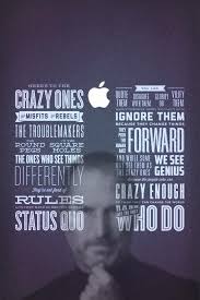 Here S To The Crazy Ones Cute Wallpapers Quotes Wallpaper Quotes Steve Jobs Quotes