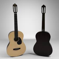 Acoustic Guitar 3d Model Ad Acoustic Guitar Model Guitar Acoustic Guitar Acoustic