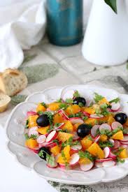 Recette Facile De Salade De Radis A L Orange Salade Radis Recette Facile Salade