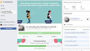 The fees are lower too! How To Create A Facebook Fundraiser Aauw