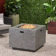 A good firepit goes a long way in making your backyard or patio come alive. 17 Stories Giuliana Outdoor Concrete Propane Fire Pit Table Reviews Wayfair