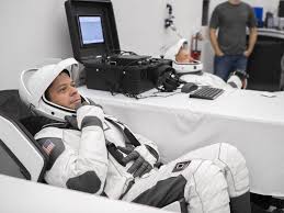 Takeoff is scheduled for 3. Astronauts Test Out Their Sleek New Spacex Flight Suits Smart News Smithsonian Magazine