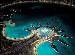 Check spelling or type a new query. Das Doha Port Stadium Erinnert Ein Wenig An Die Kunstlichen Inseln Vor Dubai Mit 150 Millionen
