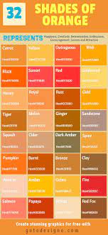 65 Shades Of Orange Color With Hex Code Complete Guide 2020 Orange Color Shades Orange Color Code Orange Color Palettes