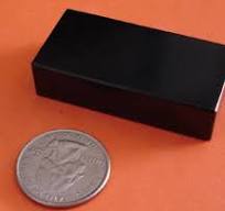 Neodymium Magnets N42 Block Epoxy+Ni 2 in x 1 in x 1/2 in
