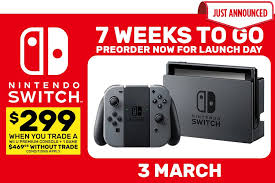 Buy nintendo video game switches and get the best deals at the lowest prices on ebay! Eb Games Australia On Twitter Just Announced Nintendoswitch Release Date Price Launch Titles And More Check Them Out Here Https T Co Lgifq3jgqh Https T Co Ejxisjjrqi