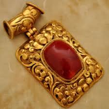Up32 Nepalese Artisan Handmade Coral Gold Plated Pendant From Nepal By Eksha Gold Jewelry Fashion Antique Jewelry Indian Gold Earrings Designs