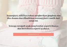 Memberikan ucapan selamat lewat kalimat yang dirangkai dengan kata kata selebrasi dan penuh rasa syukur dan bahagia adalah salah satu cara untuk aku sangat senang kau datang mewarnai kehidupanku. 25 Kata Ucapan Selamat Kelahiran Anak Bayi Terlengkap Mamapapa Id