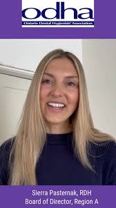 🦷 In honour of National Oral Health Month, ODHA Board Director Sierra  Pasternak, RDH, shares a simple but powerful oral health tip:, 💧Maintain a  balanced diet and stay well hydrated to support healthy ...