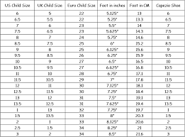 34 particular capezio daisy size chart