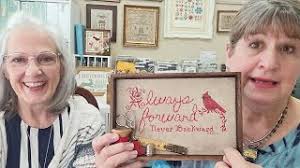 Linen & Scraps Flosstube #41 Finishes, Nashville Needlework Market  Favorites and Fun