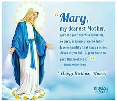Birthday Song For Mother Mary Lyrics Happy Birthday Happy Birthday Mother Happy Birthday Mama Mary Birthday