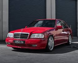 The c basically looked like a version of its predecessor. 1996 Mercedes Benz W202 C36 Amg