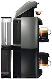 4 reusable coffee capsule discs: Nespresso Vertuoplus Coffee And Espresso Machine Bundle With Aeroccino Milk Frother By Breville Grey Buy Online At Best Price In Uae Amazon Ae
