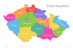 Czech republic this article is part of the series: Czech Republic Map New Political Detailed Map Separate Individual Royalty Free Cliparts Vectors And Stock Illustration Image 117671377