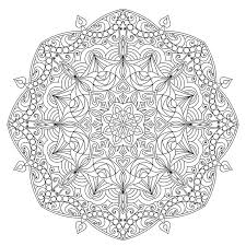 Remember, you don't have to color the whole thing in one sitting. Mandala For Coloring Book Page Stock Vector Illustration Of Coloring Holiday 109682167