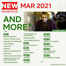 The greatest average american, rain man, and the dark knight. Netflix Queue On Twitter Here S A Sneak Peek At Some Of What S Coming To Netflix Us In March
