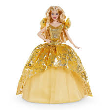 Barbie Signature 2020 Holiday Collector Doll Blonde Hair In 2020 Holiday Barbie Dolls Holiday Barbie Barbie Dolls