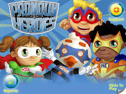 Speech Universe Pronoun Heroes App Review And Giveaway App Reviews Speech Apps Speech Therapy Apps