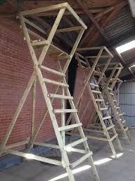Shooting Ladder Dba Dk Buy And Sell New And Used In 2020 Deer Hunting Stands Deer Hunting Decor Tree Stand Hunting
