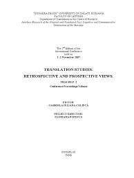 J'ai gu?ri de la scl?rose en plaques. Translation Studies Retrospective And Prospective Views Translations English Language