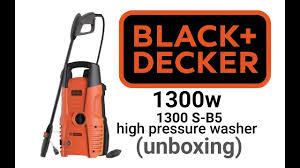 Black And Decker Pressure Washer Parts India Black Decker Pw1300 High Pressure Washer Unboxing Youtube