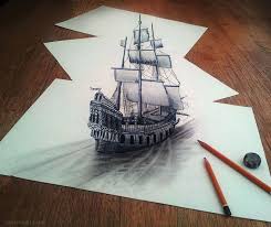 Inilah 13 gambar 3d pensil 5. Contoh Gambar 3d Pensil Sederhana