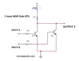 Nor Gate Circuit Diagram In 2020 Logic Design Logic Circuit Diagram