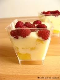 Verrine Light Aux Framboises Et A L Ananas La Recette Facile Recette Verrine Recette Dessert Leger Dessert Aux Fruits