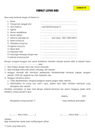 Contoh surat pengunduran diri, sangat penting bagi kamu yang ingin resign dari tempat kamu bekerja saat ini, ada beberapa kriteria. Surat Rasmi Lapor Diri Surat Aa