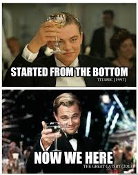 Aww Cheers Leo Starting From The Bottom Leonardo Dicaprio The Great Gatsby 2013