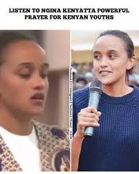 Ngina Kenyatta about Jeff