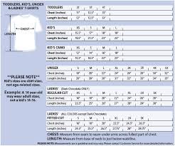 how to use our size guides inkpixi