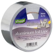 Wickes Self Adhesive Foil Tape 50mm X 45m Wickes Co Uk