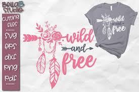 Graphic resources for free download. Boho Svg File Wild And Free Svg Tribal Feathers Spirit 255228 Svgs Design Bundles