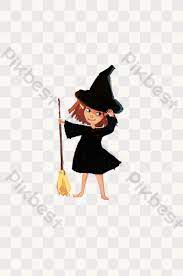 Halloween Witch Png Free Illustration Png Images Psd Free Download Pikbest In 2020 Halloween Party Poster Halloween Witch Party Poster