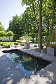 Privatgarten Dusseldorf Privatgarten Wasserbecken Garten Gartendesign Ideen