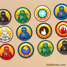 Free Printable Lego Ninjago Cupcake Toppers Ninja Geburtstag Ninjago Geburtstag Geburtstagsfeier Ideen