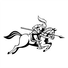 Medieval knight on horse drawing. 15 3 9 7cm Medieval Knight Jousting Lance Horse Body Decorative Vinyl Car Stickers Decals C4 0940 Car Stickers Decals Vinyl Car Stickersvinyl Car Aliexpress