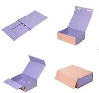 Custom Print Rigid Hard Cardboard Folding Magnet Paper Packing Box for Gift